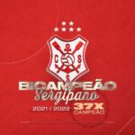 Sergipe é Bicampeão estadual 21/22