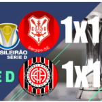Sergipe empata no Batistão e Lagarto em Alagoinhas