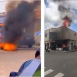 Dois incêndios são registrados na capital e interior