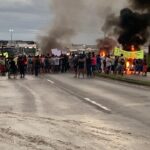 Manifestantes do Loteamento Guajará provocam protestam e fecham a BR 101