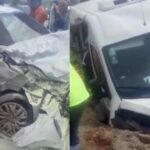 Acidente deixa 10 feridos na BR 101 em Maruim