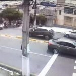 Mãe e bebê são atropeladas por motociclista na Avenida Desembargador Maynard