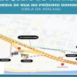 Trânsito na Orla da Atalaia será modificado no próximo domingo 28