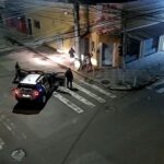 Câmeras do Ciosp flagram ladrões de cabos elétricos em ação