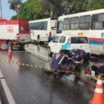 Vidro provocou a morte de motociclista na zona sul