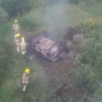 Capotamento de carro provoca morte de motorista Motorista em Nova Descoberta