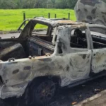 Polícia prende em flagrante um homem suspeito de incendiar um veículo