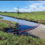 Vazamento de petróleo em Carmópolis atinge Riacho Mariquita