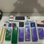Homem troca tiros com a policia e foge, mas mulher é presa por tráfico