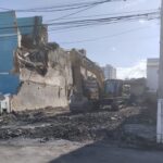 Incêndio na Hermes Fontes – Bombeiros encerram trabalho e trânsito é liberado