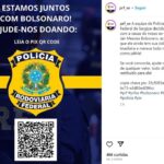 PRF investiga ataque hacker após perfil oficial pedir doações para ex-presidente Jair Bolsonaro em Sergipe