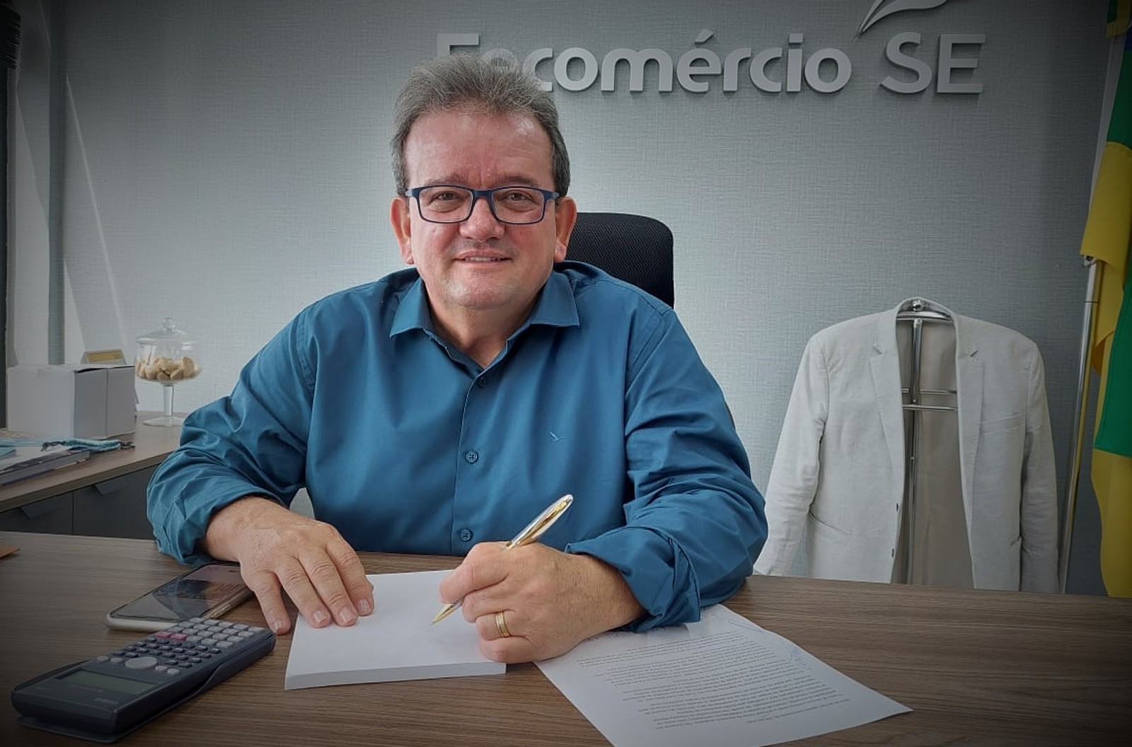 Marcos Andrade é eleito presidente da Fecomércio/SE; chapa 2 não aceita resultado e promete ir à justiça Marcos Andrade é eleito presidente da Fecomércio/SE; chapa 2 não aceita resultado e promete ir à justiça