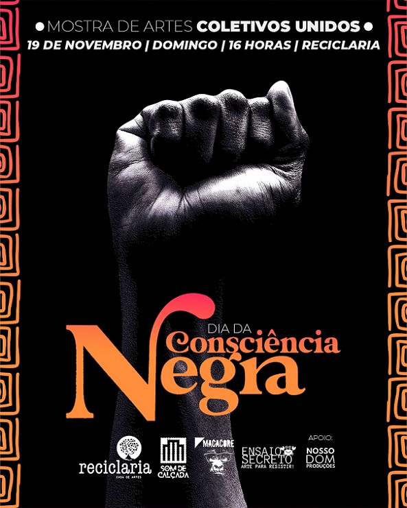 “Mostra de Artes Coletivos Unidos”, em alusão à semana da Consciência Negra, acontece neste domingo, em Aracaju.