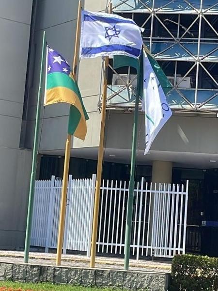 Governo de Sergipe hasteia bandeira de Israel e afirma ter cometido equívoco diplomático