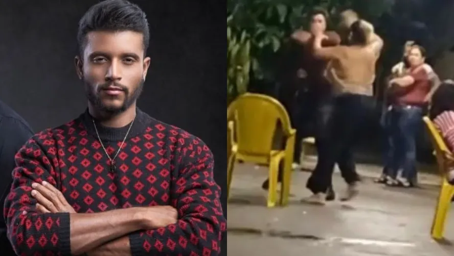 Cantor sertanejo é filmado agrendindo a própria mãe