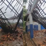 Teto de escola da rede municipal desaba em povoado de Gararu