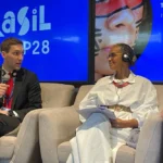 Ministro da Noruega anuncia doação de 50 milhões para fundo da amazônia na cop28