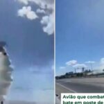 Avião colide com poste de energia e deixa uma vítima fatal e três feridos no chile