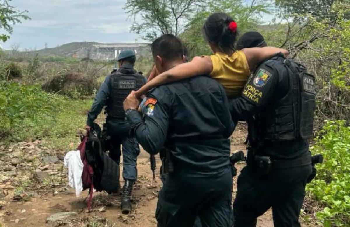 Mulher encontrada em Canindé poder ter forjado toda a situação