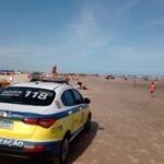 Circular com veículos não autorizados na faixa de areia da Praia de Areia causará uma multa de R0
