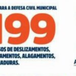 Cadastros no serviço de alerta da defesa civil auxiliam no combate a desastres naturais.
