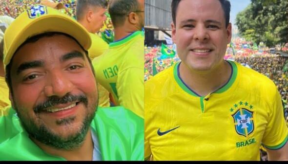 Políticos Sergipanos participam do ato em defesa de Bolsonaro na Paulista. Políticos Sergipanos participam do ato em defesa de Bolsonaro na Paulista.