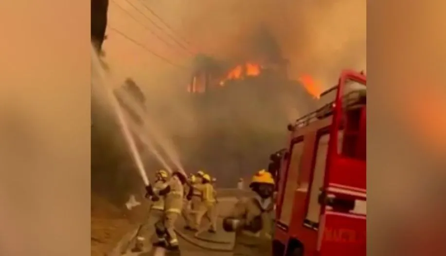 Número de mortos causados pelos incêndios florestais no Chile sobe para 99 pessoas