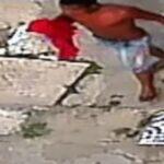 A polícia divulga imagens do suspeito do homicídio de um idoso em Aracaju