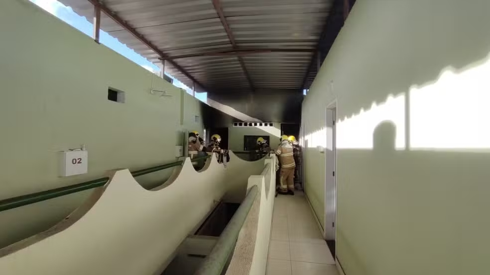 Uma pousada foi atingida por um incêndio em Aracaju