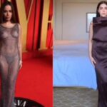 Anitta ousa com look transparente em festa pós-Oscar 2024