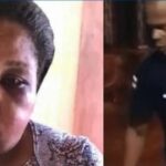 Mulher agredida por policiais na Bahia aparece com rosto inchado