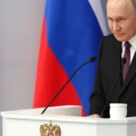 Vladimir Putin foi reeleito presidente da Rússia em novo mandato
