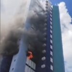 Um apartamento foi tomado por chamas em Jaboatão dos Guararapes
