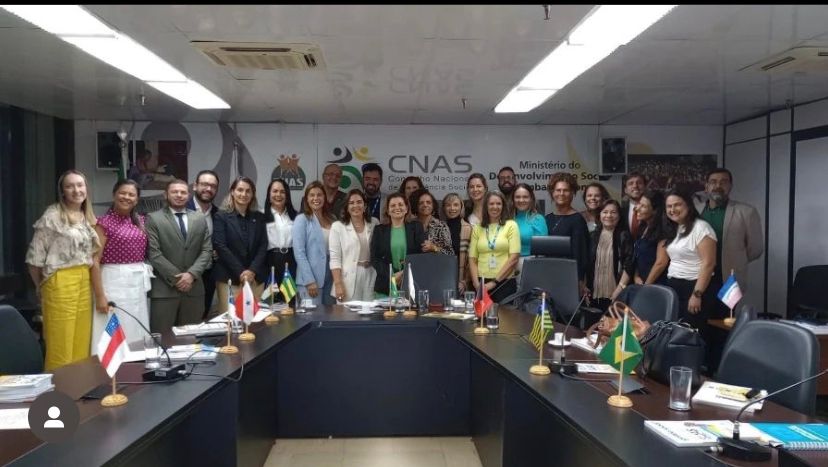 Erica Mitidieri foi a Brasília representar Sergipe no FONSEAS na Mobilização pela Assistência Social