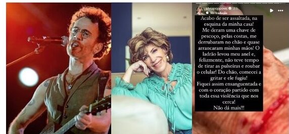 Violência também assola o mundo famosos