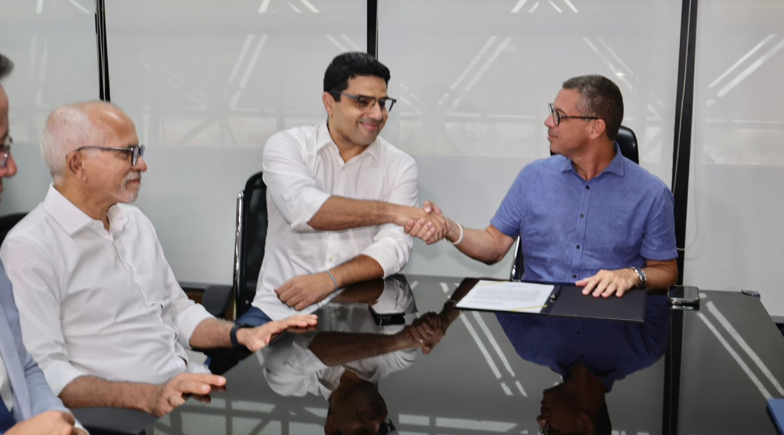 Pela segunda vez, o presidente da Assembleia Legislativa, Jefferson Andrade,assume o Governo do Estado.
