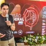 Diretor de Jornalismo do Grupo Jornal de Comunicação – Dênison Ventura Bittencourt – em almoço com executivos da construtora Moura Dubeux