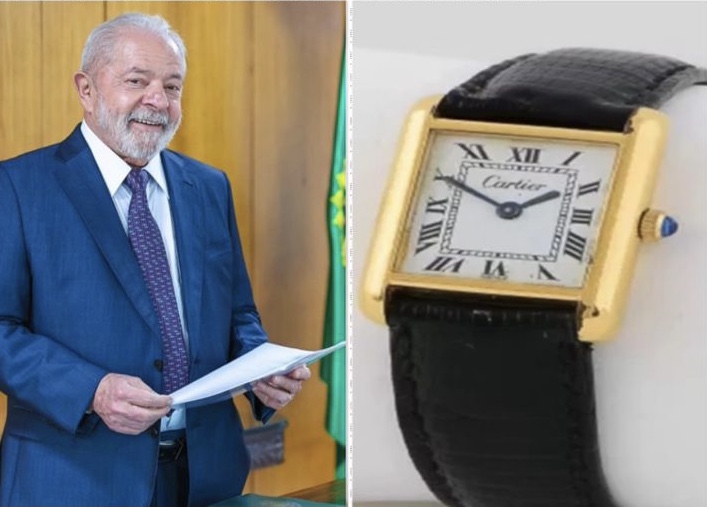 Com a decisão do Tribunal de Contas da União (TCE), Lula continua em posse do relógio de R mil