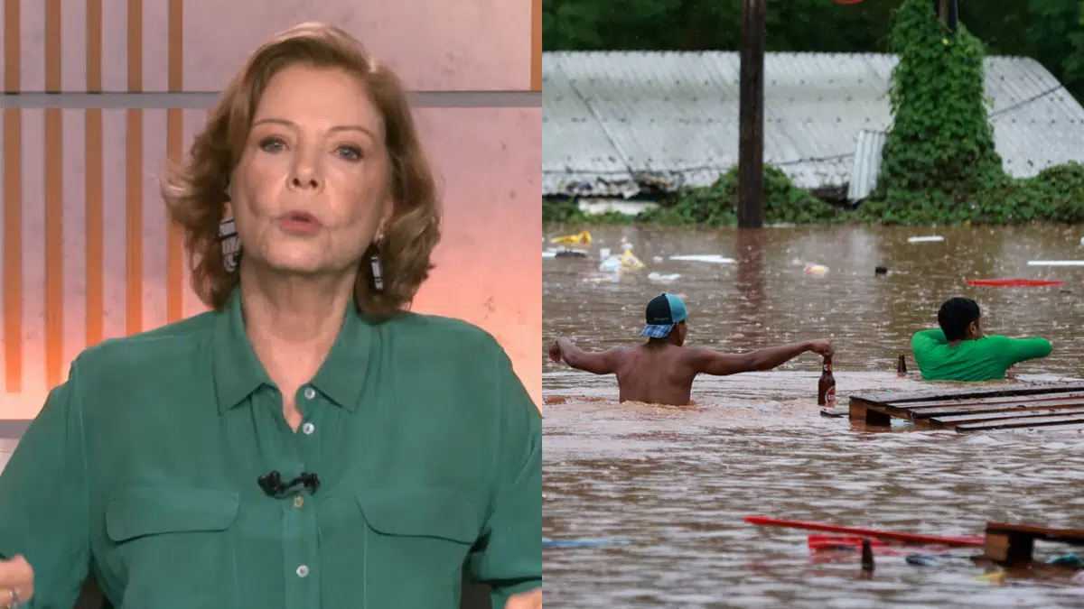 A jornalista Eliane Cristina Cantanhêde Rampazzo está sendo criticada após comparação com flagelados do Rio Grande do Sul