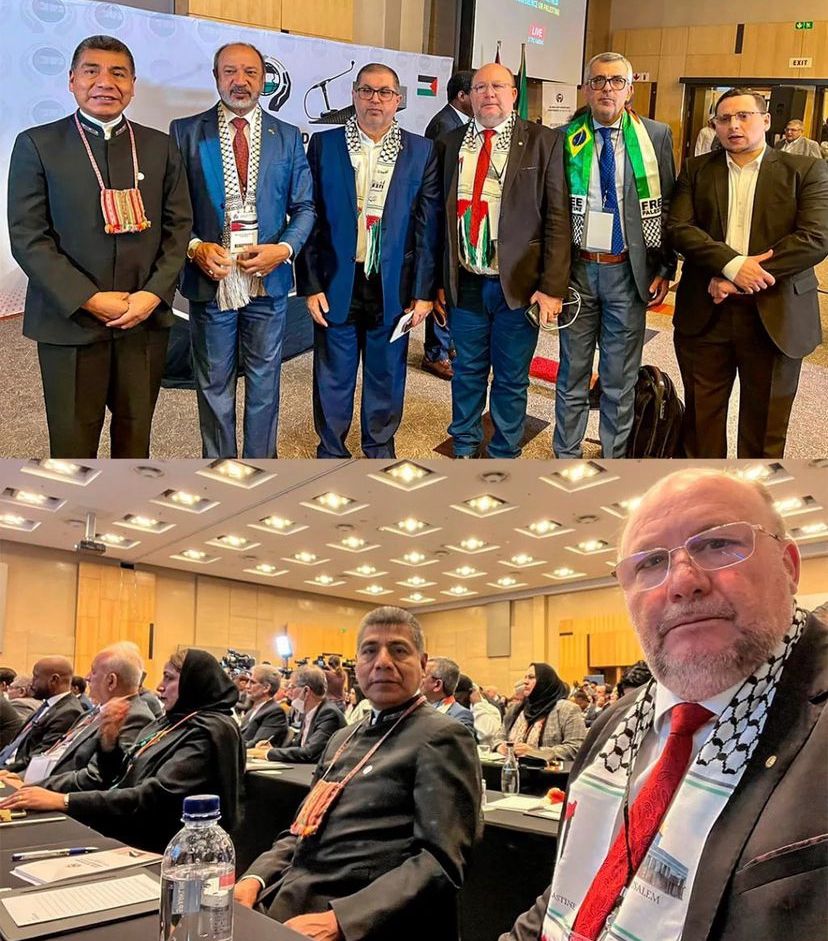 Repercute nacionalmente foto de Deputado Federal do PT e líder do Hamas