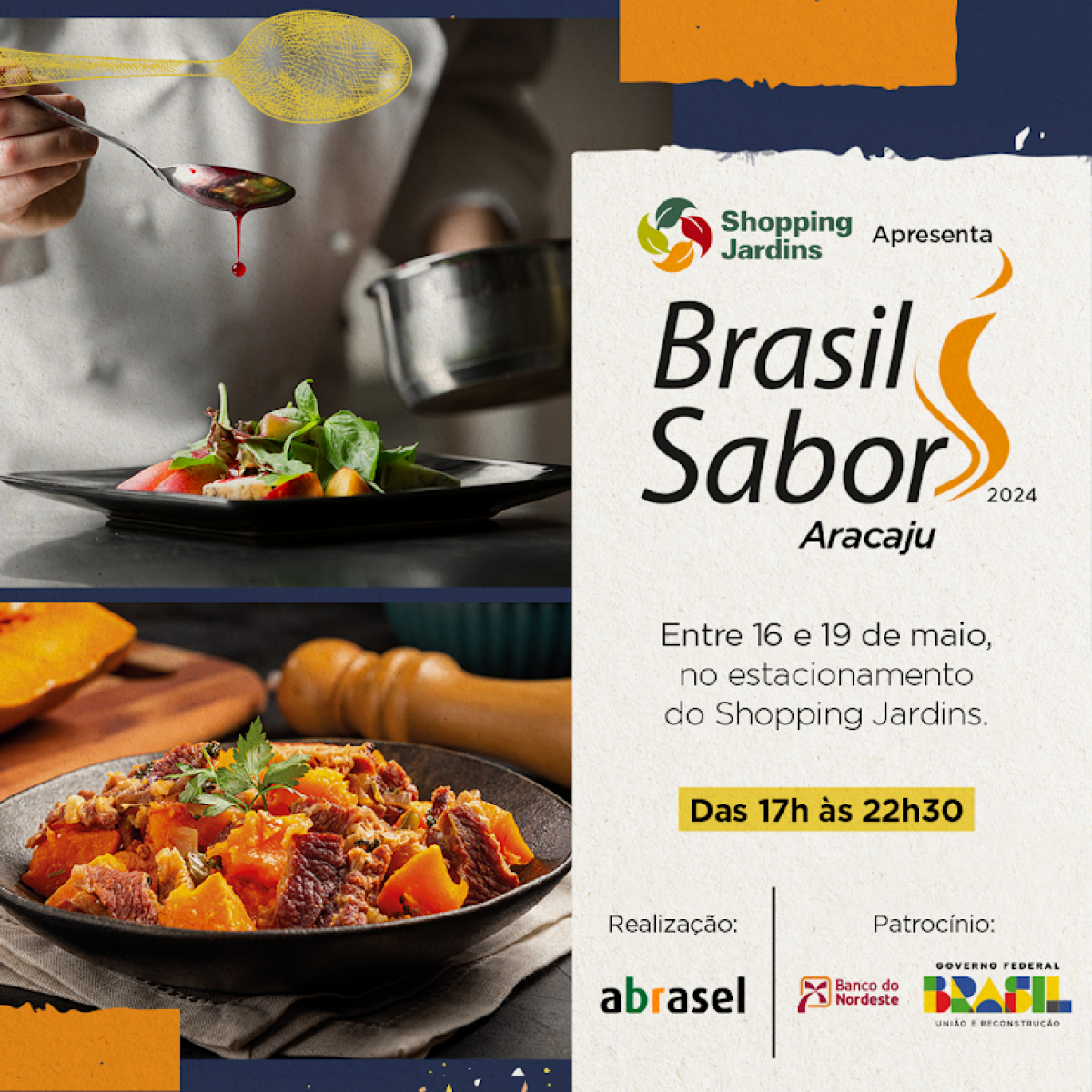 O Shopping Jardins receberá um dos maiores festivais de culinária do mundo