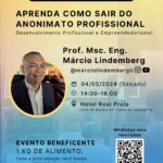Professor Márcio Lindemberg realizará palestra beneficente em prol da Adevise
