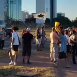 A Marcha da Maconh* reuniu centenas de manifestantes em Brasília
