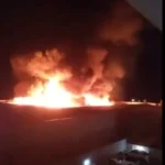 Mais uma tragédia em Porto Alegre: Grande incêndio tomou conta de uma loja automotiva