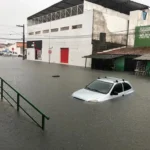 Fortes chuvas afetam a capital da Paraíba e provocam estragos na cidade