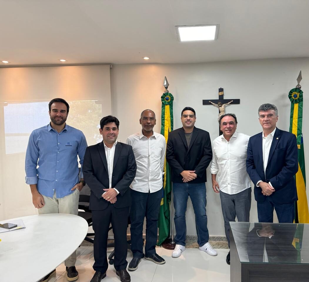 Deputado e Presidente da Alese, Jeferson Andrade, recebeu visita do presidente do FNNIC, Marcos Holanda, em seu gabinete