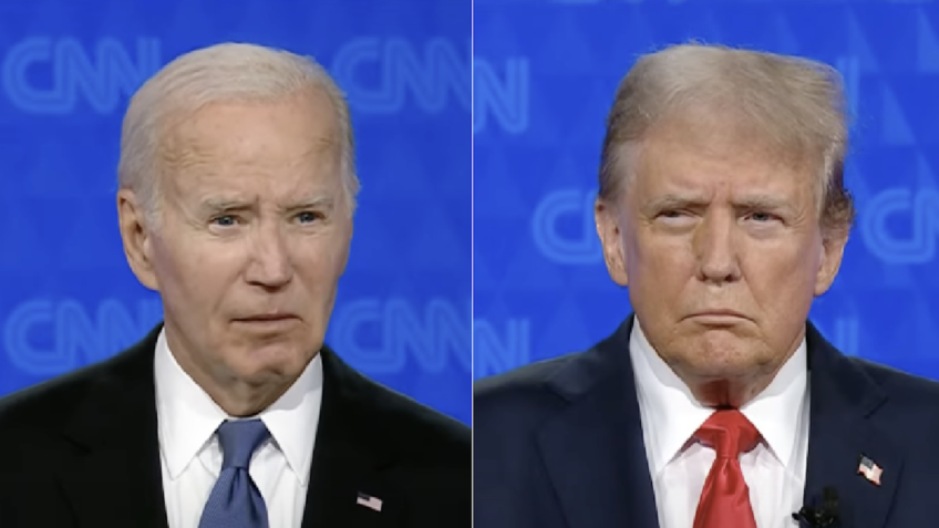 Começaram os debates eleitorais norte-americanos com Donald Trump atacando e Joe Biden confuso Começaram os debates eleitorais norte-americanos com Donald Trump atacando e Joe Biden confuso