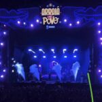 Cantores agitam a oitava noite do arraiá do povo