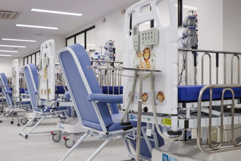 Hospital Universitário de Sergipe recebe dez novos leitos de UTI pediátrica