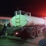 Fogo destrói casa e carro em Laranjeiras